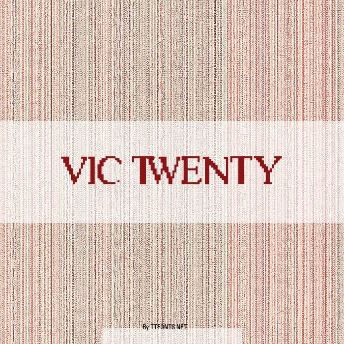 Vic Twenty example